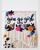 makramy Makatka "You  Go  Girl " 3