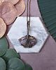 wisiory Miedziany wisiorek wire wrapping z purpurytem #416 1