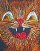 obrazy Dwa koty - dwie pastele suche A4 1