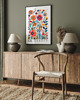 plakaty PLAKAT abstrakcyjny kwiaty Matisse kolorowy 1