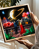 plakaty Surrealistyczny Plakat "Valentine's Day" Kolaż 30x30cm 3