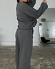 spodnie dresowe damskie Spodnie Grounded graphite 3