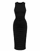 sukienki maxi damskie Sukienka czarna krótka YY300162 2