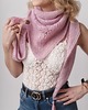 szale damskie Chusta chmurka Candy Pink 2