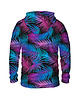 bluza z kapturem damska Damska Bluza z kapturem Palmy Fiolet 1