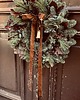 wianki bożonarodzeniowe NATURALNY Wianek Bożonarodzeniowy na drzwi Z DZWONKIEM - 45cm 2