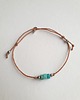 bransoletki na sznurku Bransoletka BOHO sznurkowa  beżowy, turkus, hematyt 3