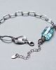 bransoletki wire wrapping Sztabka /blue sky /- bransoletka 4