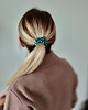 gumki do włosów Gumka jedwabna, scrunchie, gumka do włosów, gumka satynowa morska bryza MINI 2