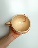 kubki Ceramiczny ręcznie robiony kubek z napisem Knitting Lover 1