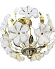 plafony Lampa sufitowa z kwiatami Hollywood Regency, Włochy, lata 80. 5