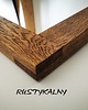 lustra stojące i wiszące Lustro ścienne w dębowej ramie 70 x 50 cm - wersje kolorystyczne 3