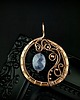 wisiory Akwamaryn wisiorek wire wrapping 5