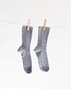 skarpetki damskie NORKI - Skarpetki Szare Prążkowane Wełniane Całoroczne 35 - 37 1
