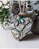 wisiory Serduszko - wisiorek ceramiczny SEAGLASS 3