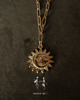 złote naszyjniki Naszyjnik Golden Sun 3