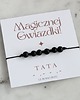 bransoletki na sznurku TATA w alfabecie Morse'a - Magicznej Gwiazdki! 3