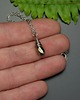 chokery Krótki naszyjnik kropla piryt minimalistyczny wire wrapping 3