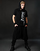 spodnie dresowe damskie Czarne wygodne spodnie baggy  unisex KAZE Winter 6