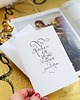 kartki scrapbooking Walentynkowa kartka kaligrafowana ręcznie atramentem Kocham Cię jak 1