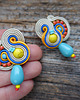 kolczyki soutache Etniczne kolczyki soutache 2