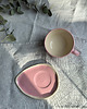 filiżanki Cappuccino Set pink 3