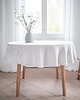obrusy i serwetki Obrus okrągły heavy linen GRAY STRIPES 2
