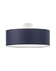 plafony Nowoczesna lampa sufitowa do salonu WENECJA fi - 50 cm w klasycznym brązie 9