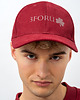 moda - inne Czapka z daszkiem,,3FORU" bordo 1