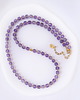 korale Naszyjnik z kamieni naturalnych - ametyst 3
