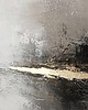 obrazy ZŁOTA LINIA CISZY  Ręcznie malowany obraz ze złotem 100x70 cm 3