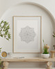 plakaty Plakat do Kolorowania Mandala 50x70cm 2