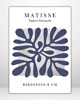 plakaty Zestaw 3 plakatów Blue fascination Matisse style 4