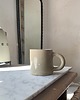 kubki i filiżanki Duży Ceramiczny Kubek Handmade 420 ml Beżowy z Owieczkami 6