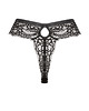 majtki damskie Wysokie stringi Black Rose 1