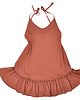 sukienki mini damskie Letnia Sukienka Wear It Proud Cognac 9