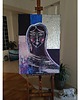 obrazy Obraz ręcznie malowany na płótnie 100x70 cm - Kosmiczna 2
