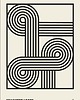 plakaty Plakat abstrakcyjny, abstrakcja, geometria - Spagetti 2