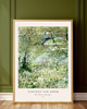 plakaty PLAKAT dekoracyjny , Vincent van Gogh, wystawowy, zielony 2