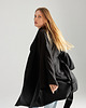 szlafroki damskie Czarne kimono Dolfi 4