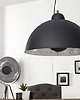 lampy wiszące Lampa Hammered Studio Silver 55cm 4
