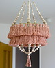 lampy wiszące Lampa Abażur Boho z Chwostami -Katja Róż 3