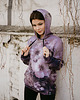 bluza z kapturem damska Damska Bluza z kapturem DR.CROW Flowers Watercolor 1