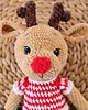 misie i maskotki Szydełkowy świąteczny Renifer maskotka handmade 1