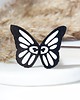 zakładki do książek Zakładka do książki "On Paper" Motyl bw 1
