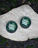 kolczyki z żywicy Tunele do uszu 24-30mm Bulbasaur / plugi, rozpychacze, tapery, tunele siodłowe 2