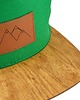 czapki i kapelusze męskie Góry - czapka z drewnianym daszkiem typu Snapback 1