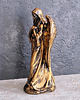 figurki i rzeźby Rzeźba Anioł Stróż  złoty wys. 11,8 cm 5