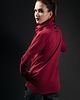 bluza z kapturem damska Bluza jaskółkowa amarant 3