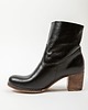 botki damskie RĘCZNIE ROBIONE BOTKI ZAPATO 454 CZARNY 2